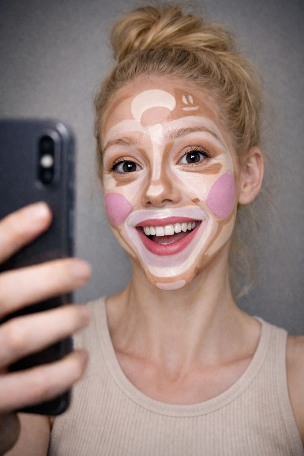 Clown contouring présenté comme une tendance maquillage sur les réseaux sociaux