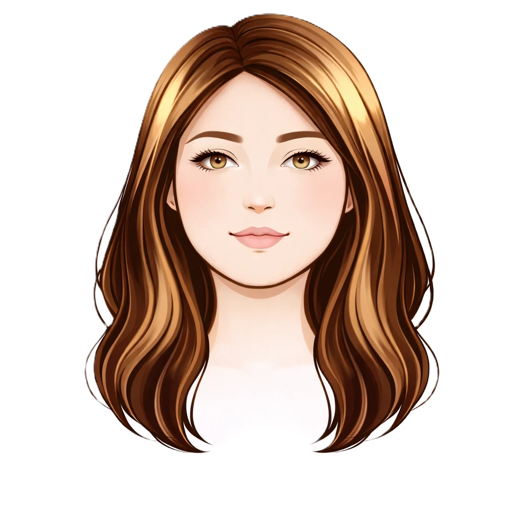 contouring cheveux visage rond pour affiner les traits et équilibrer les volumes