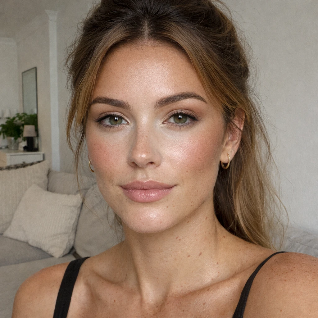 Reverse bronzing pour un teint naturel avec bronzer appliqué avant le fond de teint