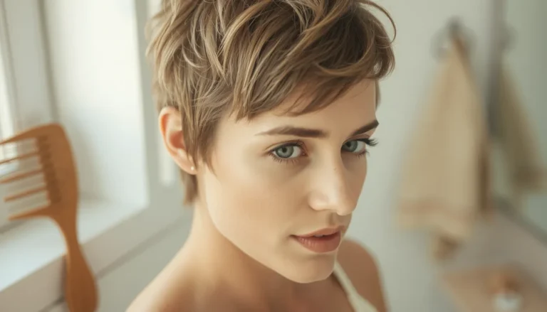 Coupe courte facile à coiffer sans brushing : 7 idées pour gagner du temps le matin